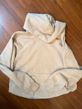 Talentless Beige Hoodie Sz M
